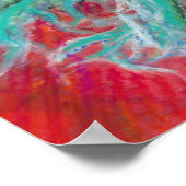 Kunst der Wüste Poster (Ecke)