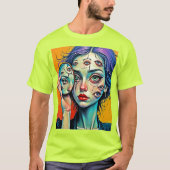 Kunst der zerschmetterten Selbstreflexion T-Shirt (Vorderseite)