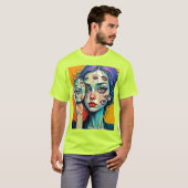 Kunst der zerschmetterten Selbstreflexion T-Shirt (Vorne ganz)