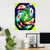 Kunst der zweiten Chance Poster (Heimbüro)
