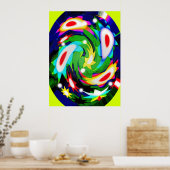 Kunst der zweiten Chance Poster (Küche)