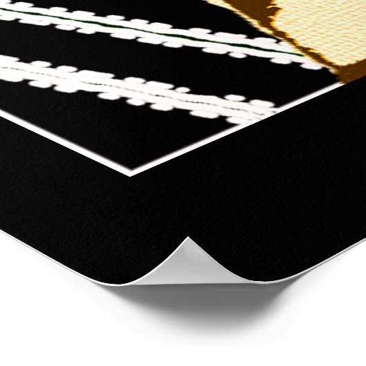 Kunst des afrikanischen Pops Poster (Ecke)