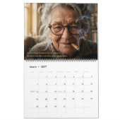 Kunst des Aufgebens Grumpy Old 2027 Kalender (Mär 2027)