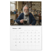 Kunst des Aufgebens Grumpy Old 2027 Kalender (Feb 2027)