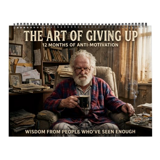 Kunst des Aufgebens Grumpy Old 2027 Kalender (Titelbild)