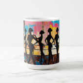 Kunst des Balletts (#2) Ölgemälde Kaffeetasse (Mittel)