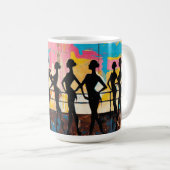 Kunst des Balletts (#2) Ölgemälde Kaffeetasse (VorderseiteRechts)