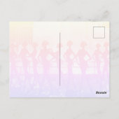 Kunst des Balletts (#2) Ölgemälde Postkarte (Rückseite)