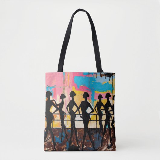 Kunst des Balletts (#2) Ölgemälde Tasche (Vorderseite)
