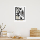 Kunst des Bauhaus Minimalist Modern Design Poster (Küche)