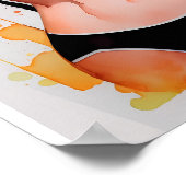 Kunst des Bikini-Sommers Poster (Ecke)