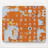 Kunst des Bitcoin (#3) Ölgemälde Mousepad (Vorne)