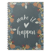 Kunst des Blumenvolks Notizblock (Vorderseite)