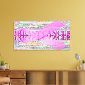 Kunst des Brustkrebs Leinwanddruck (Insitu (Wohnzimmer))