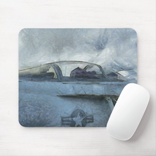 Kunst des Cockpit-EA-18 Mousepad (Mit Mouse)