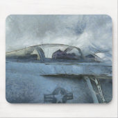 Kunst des Cockpit-EA-18 Mousepad (Vorne)