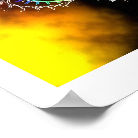 Kunst des Drehens Poster (Ecke)