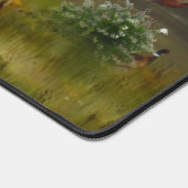 Kunst des englischen Setters Schreibtischunterlage (Ecke)