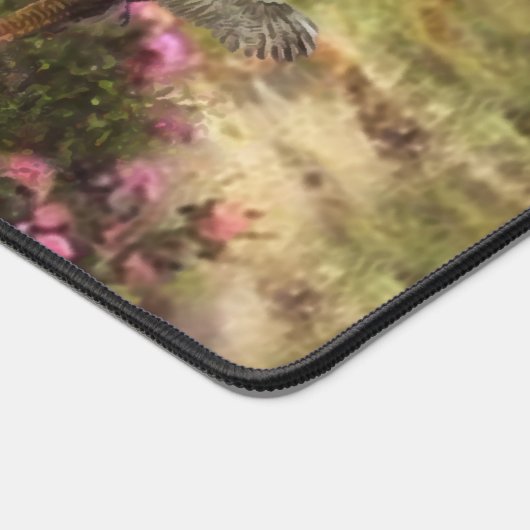 Kunst des englischen Setters Schreibtischunterlage (Ecke)