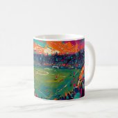 Kunst des Fußballs (#1) Kaffeetasse (VorderseiteRechts)
