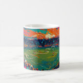 Kunst des Fußballs (#1) Kaffeetasse (Mittel)