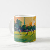 Kunst des Fußballs (#2) Kaffeetasse (Vorderseite Links)