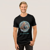 Kunst des Hackens T-Shirt Tri-Blend Shirt (Vorderseite voll)