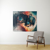 Kunst des indigenen Kulturerbes Wandteppich (Beispiel (Horizontal))