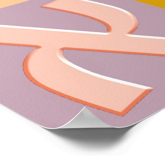 Kunst des jüdischen Pops Poster (Ecke)