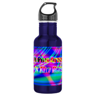 Kunst des K-Pops Edelstahlflasche