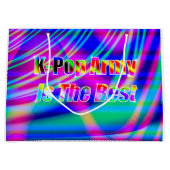 Kunst des K-Pops Große Geschenktüte (Vorderseite)