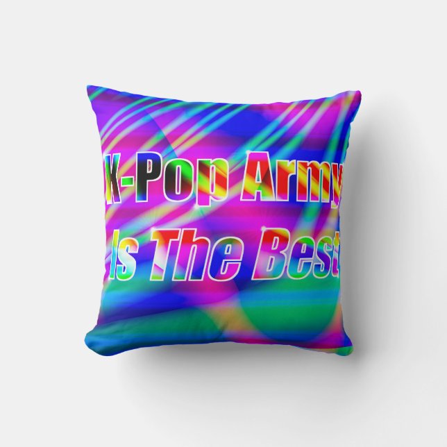 Kunst des K-Pops Kissen (Vorderseite)