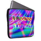 Kunst des K-Pops Laptopschutzhülle (Vorne Rechts)
