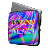 Kunst des K-Pops Laptopschutzhülle (Vorderseite Links)