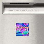 Kunst des K-Pops Magnet (In Situ (Geschirrspüler))