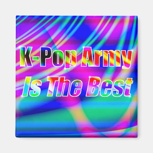 Kunst des K-Pops Magnet (Vorne)