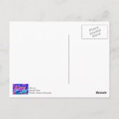 Kunst des K-Pops Postkarte (Rückseite)