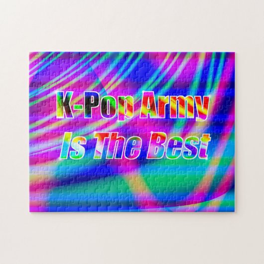 Kunst des K-Pops Puzzle (Horizontal)