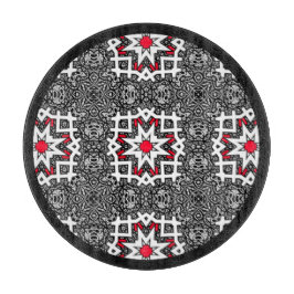 Kunst des Kaleidoskops sechzehn Schneidebrett