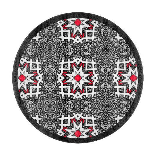 Kunst des Kaleidoskops sechzehn Schneidebrett (Vorderseite)