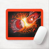 Kunst des kosmischen Augenblicks Mousepad (Mit Mouse)