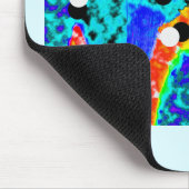 Kunst des kosmischen Ereignisses Mousepad (Ecke)