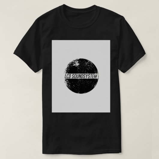 Kunst des LCD-Soundsystems Grafik T - Shirt (Design vorne)