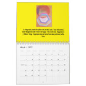 Kunst des Lebens Inspirationskalender Kalender (Mär 2027)