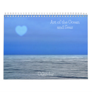 Kunst des Meeres und des Meeres-Kalenders Kalender