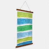 Kunst des Meeres Wandteppich Mit Holzrahmen (Gewinkelt)