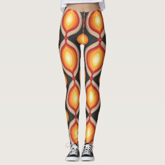 Kunst des Mittelalters: abstrakter geometrischer H Leggings