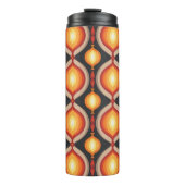 Kunst des Mittelalters: abstrakter geometrischer H Thermosbecher (Vorderseite)