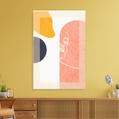 Kunst des Mittelalters, erbaut groß fertig Leinwanddruck (Insitu (Wohnzimmer))