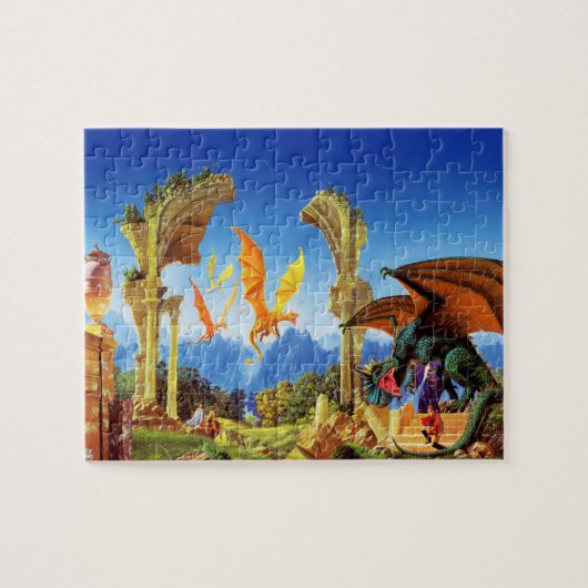 Kunst des Mittelalters Puzzle (Horizontal)